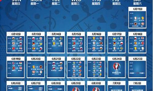 2008欧洲杯日程表
