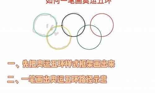 一笔画出奥运五环多少种画法_奥运五环一笔怎么画